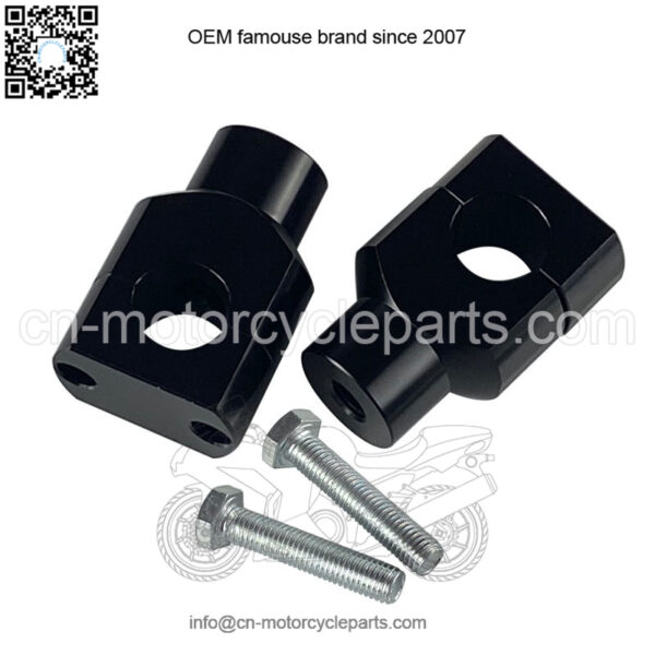 Motorcycle Harley heightening device universal 22 handlebar diameter handlebar pressure code block heightening device cross-border direct supply - Image 2