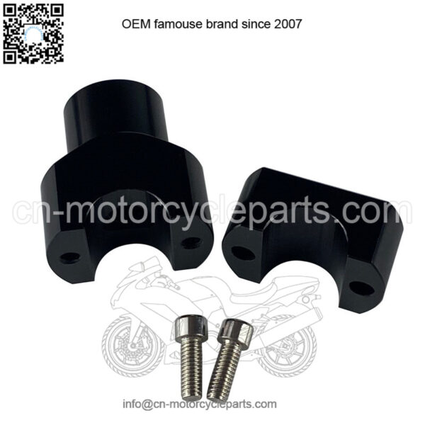 Motorcycle Harley heightening device universal 22 handlebar diameter handlebar pressure code block heightening device cross-border direct supply - Image 4