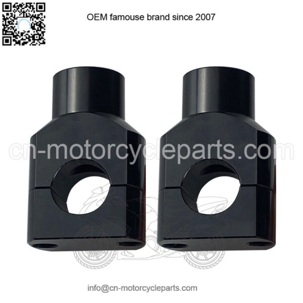 Motorcycle Harley heightening device universal 22 handlebar diameter handlebar pressure code block heightening device cross-border direct supply - Image 5