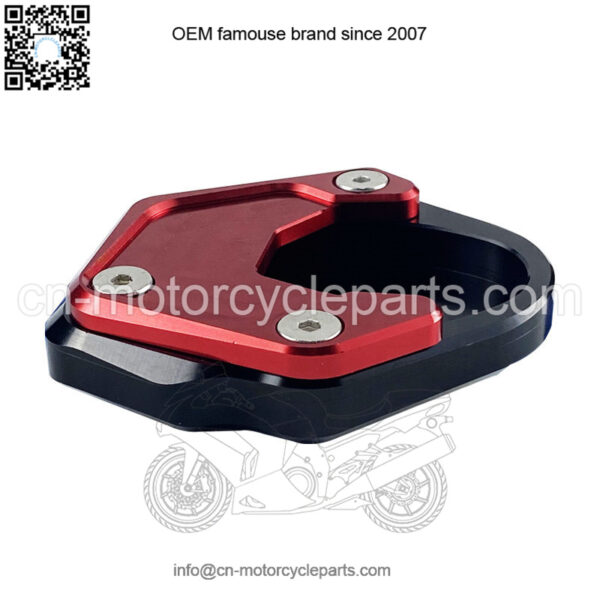 Motorcycle modification accessories Kawasaki Z400 NINJA400 side support pad CNC aluminum alloy fine carving - Image 2