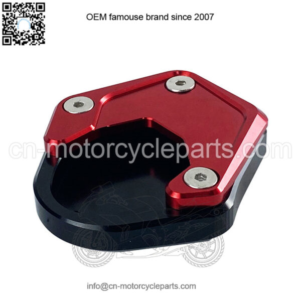 Motorcycle modification accessories Kawasaki Z400 NINJA400 side support pad CNC aluminum alloy fine carving - Image 4