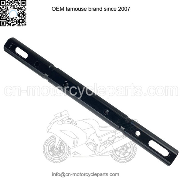 Motorcycle electric vehicle modified CNC accessories leading handlebar butterfly balance bar extended aluminum alloy bracket - Image 3