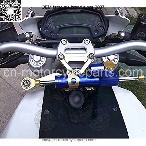 Motorcycle Modified Steering Damper Stabilizer Mounting Bracket Support Kit for Ducati Monster 1100 1100S 2008-up (Color : C6) - Image 2