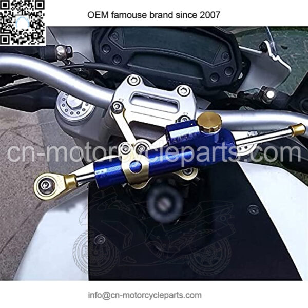 Motorcycle Modified Steering Damper Stabilizer Mounting Bracket Support Kit for Ducati Monster 1100 1100S 2008-up (Color : C6) - Image 4