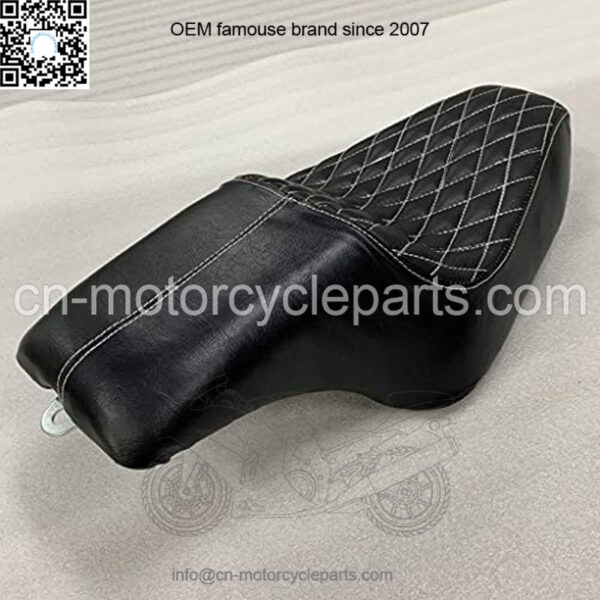 Motorcycle 2-up Seat for Harley Iron 883 XL883N 2010-2016 Sportster 883R XL883R 2005-2006 - Grid