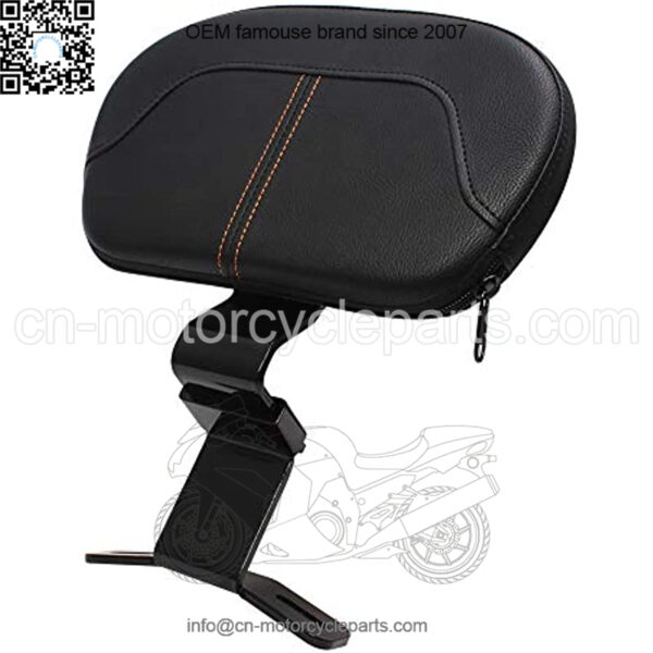 Motorcycle Seat Driver & Passenger Seat with Driver Backrest Pad for Harley Touring CVO Street Glide Road King Special Classic 2009-2020 2019 2015 2016 - Image 5