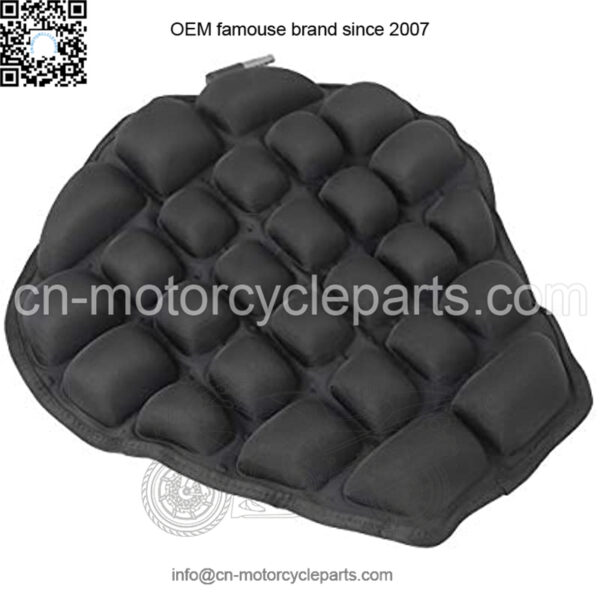 Motorcycle Seat Cushion, Air Fillable Seat Pad, Pressure Relief Motorcycle Cushion for Sport | Cruiser | Touring