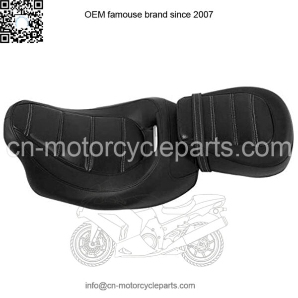 Low-Profile Seat Rider and Passenger Seat Seat Fit For Harley Touring Road King Road Glide Street Glide Electra Glide Ultra Classic 2009-2020 - Image 4