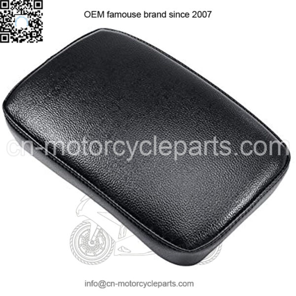 Motorcycle Seat Rectangular Passenger Pad Seat 6 Suction Cup for Motorcycle Cruiser Chopper Custom - Image 3