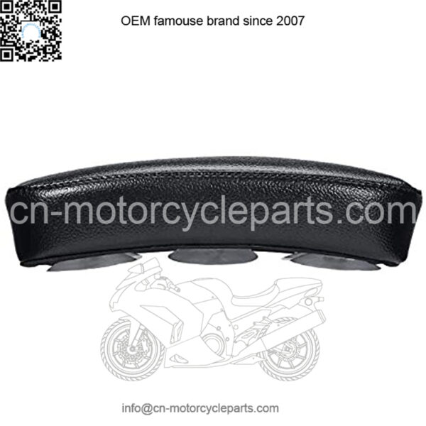 Motorcycle Seat Rectangular Passenger Pad Seat 6 Suction Cup for Motorcycle Cruiser Chopper Custom - Image 5