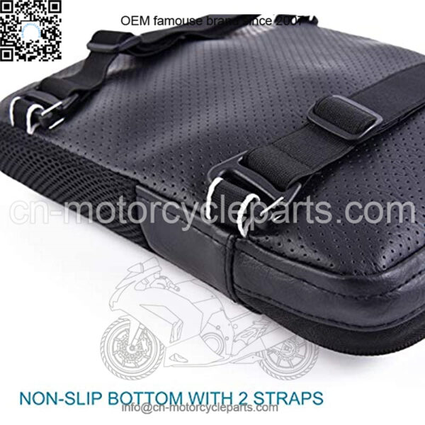 Motor-mh Motorcycle Cruiser Seat Air Cushion Pad for Comfortable Traveling Pressure Relief Durable Fabric Fits Most Seats of Sport Touring Saddles 11.5"x 9" - Image 4