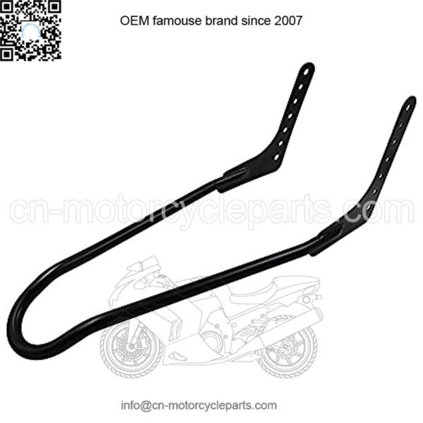 Matte Black One-Piece Tall Rigid Mount Sissy Bar Backrest Luggage Rack for Harley Street Bob FXBB Softail Slim FLSL Deluxe FLDE FLHC FLHCS 18-21 - Image 4