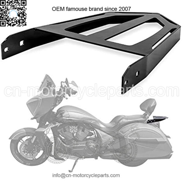 Motorcycle Backrest Sissy Bar Luggage Rack for Victory Cross Road and Cross Country 2010 2011 2012 2013 2014