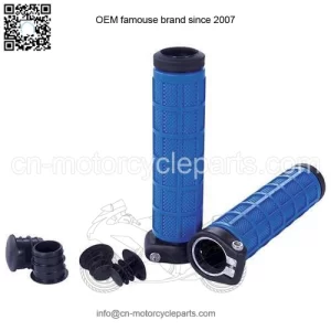 Fly Lock Clamp On Handlebar Handle Bar Hand Grip ATV BMX 7/8 Raptor YFZ 450 Z400 (For: Polaris)