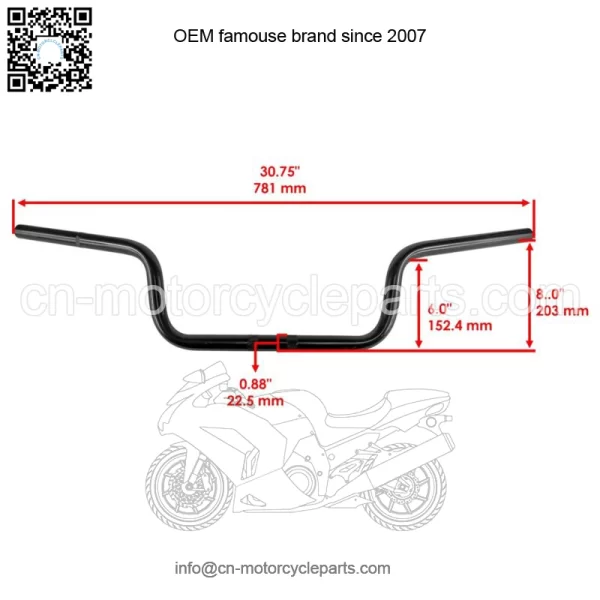 Handlebar For Polaris Sportsman 850 EFI Touring EPS 2011-2014 2021 NEW (For: Polaris) - Image 2