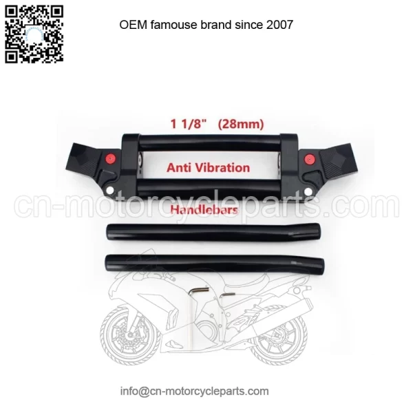 1 1/8" 28mm Anti Vibration Handlebar For Honda Foreman 400 TRX400EX TRX300EX ATV (For: Honda)