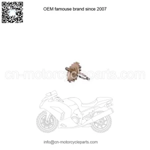 HONDA OEM WATER PUMP GEAR + SHAFT 1997-2007 CR250R New 19240-KZ3-J20