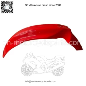 Honda Front Fender 00-07 XR650 R OEM Fighting Red Plastic Mud Guard red