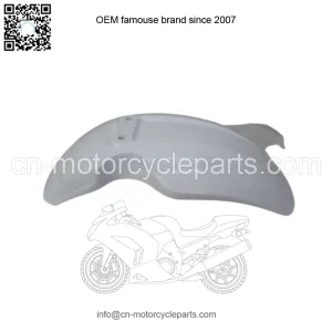 HONDA NOS 88-99 Z50R Z50 Z 50 OEM WHITE FRONT FENDER 61100-GW8-670ZA