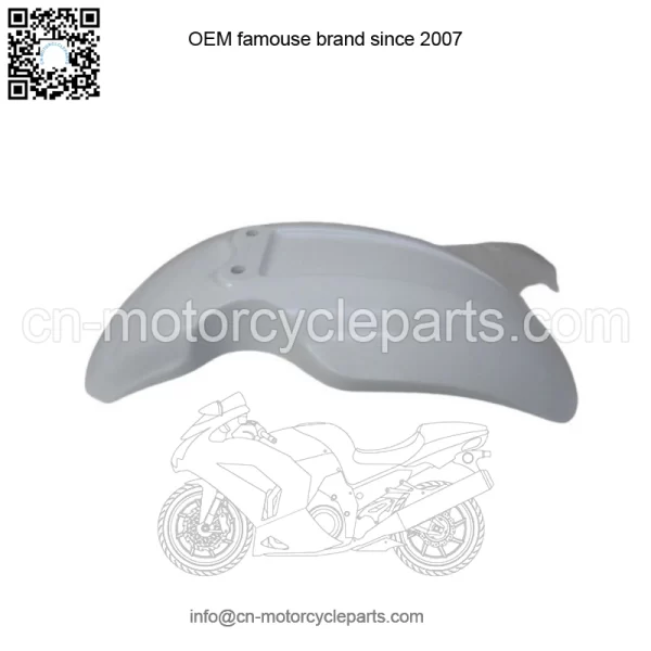HONDA NOS 88-99 Z50R Z50 Z 50 OEM WHITE FRONT FENDER 61100-GW8-670ZA