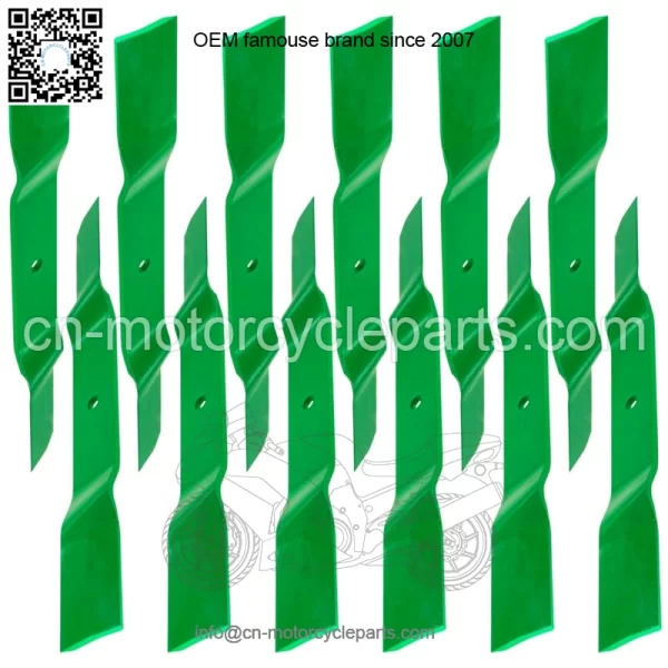 502320 60" Deck Standard Blades for King Kutter RFM-60 RFM60 5' FM Finish Mowers - Image 3