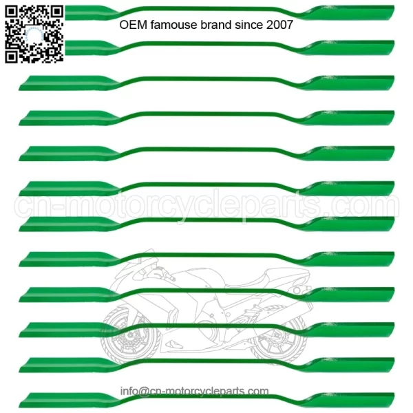502320 60" Deck Standard Blades for King Kutter RFM-60 RFM60 5' FM Finish Mowers - Image 4