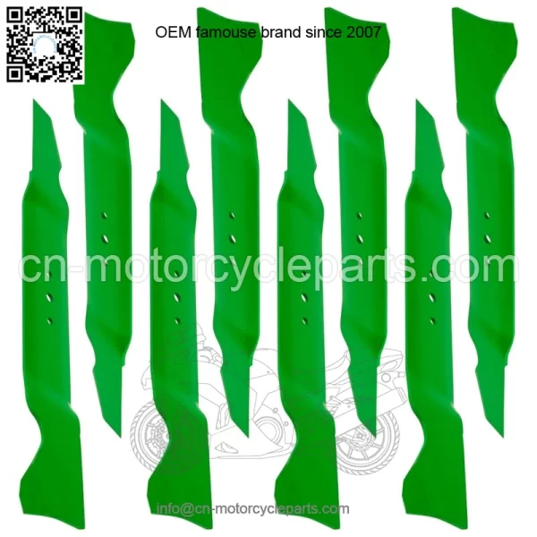 490-110-M112 490110M112 7420499 9420499 42" Deck High Lift Blades for MTD White - Image 3