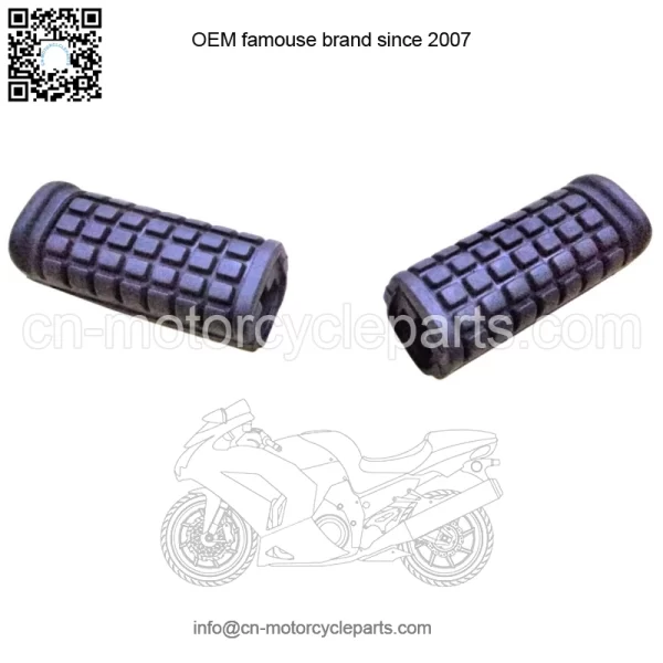 Honda CBR125 Cbr 125 OEM Main Foot step Peg Rubber 1 Pair 2004 - 2020