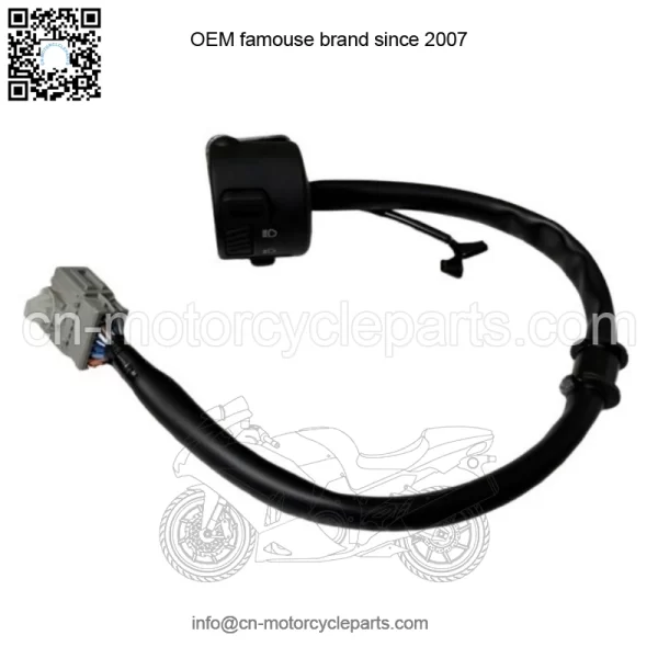 HONDA LEFT TURN SIGNAL SWITCH ASSY 2007-2012 CBR600RR OEM 35200-MFJ-A01NEW