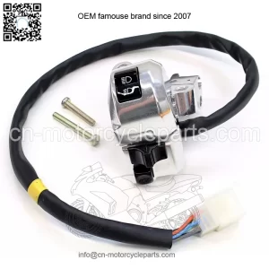 Honda Left Handlebar Switch Assembly 03-22 NPS50 /S Ruckus OEM Horn Turn Signal