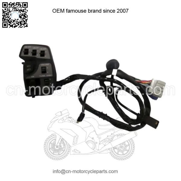 HONDA OEM LEFT HANDLEBAR SWITCH 2006-08 GL1800 GOLDWING 35200-MCA-H01