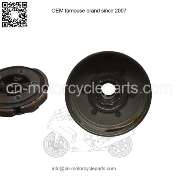 FG12 CENTRIFUGAL WET CLUTCH 02 YAMAHA BIG BEAR 400 YFM 2x4 SRA ATV - Image 2