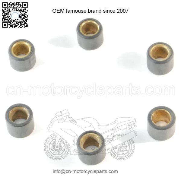 Vitacci Solano & Viper 49cc GY6-50 Clutch Roller Weight Set 16x13 (6.5G)