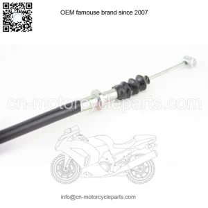 Hand brake cable for ATV 350 Yamaha Warrior & Banshee 1987-2006, steel + PVC