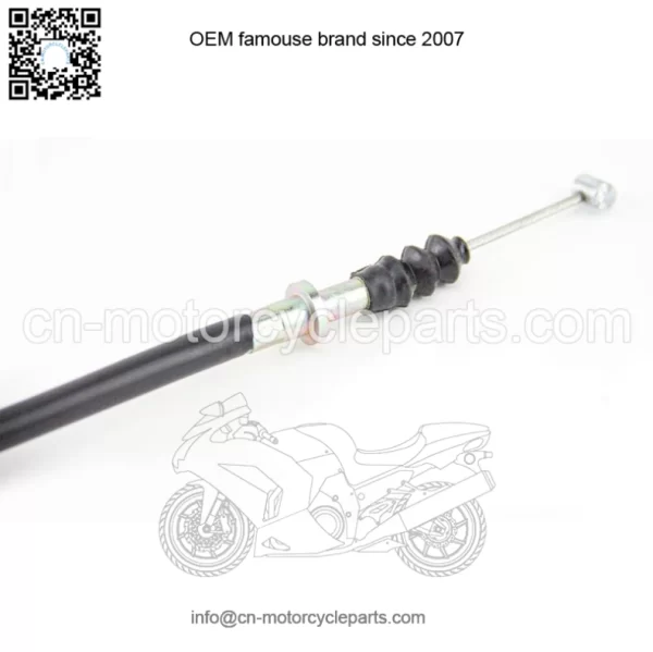 Hand brake cable for ATV 350 Yamaha Warrior & Banshee 1987-2006, steel + PVC