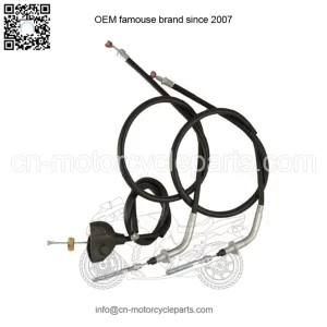 1990 Yamaha 200 Blaster YFS200 Upper and Lower Front Brake Cables (For: Yamaha)