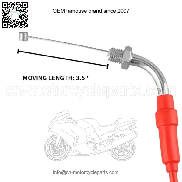 NIBBI 71" Throttle Cable For Honda Yamaha Suzuki Kawasaki TaoTao GY6 Scooter ATV - Image 2