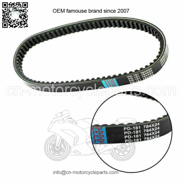 Drive Clutch Belt For Yamaha YFM300 Grizzly 300 12 13 ATV 1SC-E7641-00 SG (For: Yamaha)