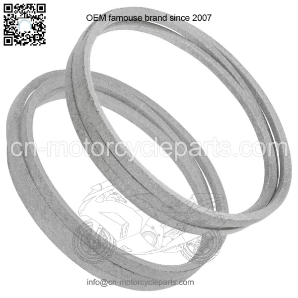 42" Deck Belts for Cub Cadet GT2542 LT2042 LT2180 Tractor 954-04041 & 954-3073 - Image 2