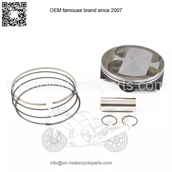 HONDA NEW OEM STD SIZE PISTON KIT 2004-2013 CRF450X 13101-MEN-730