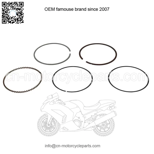 Honda Original Equipment Piston Ring Set (STD)(TPR) - 13010-Z4K-004