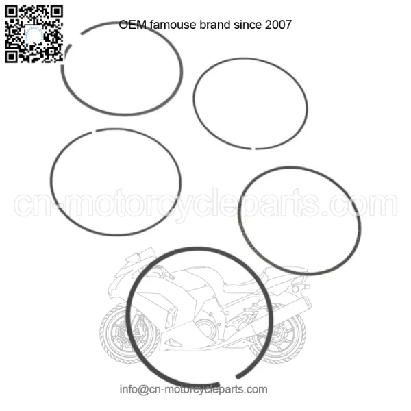 Kawasaki OEM Piston Ring Set New 13008-0015