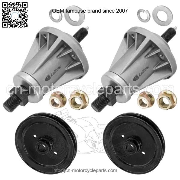 Deck Spindle & Pulley for Toro 05-36MR03 05-36MR04 36" / 05-37SC01 05-37SC02 37"