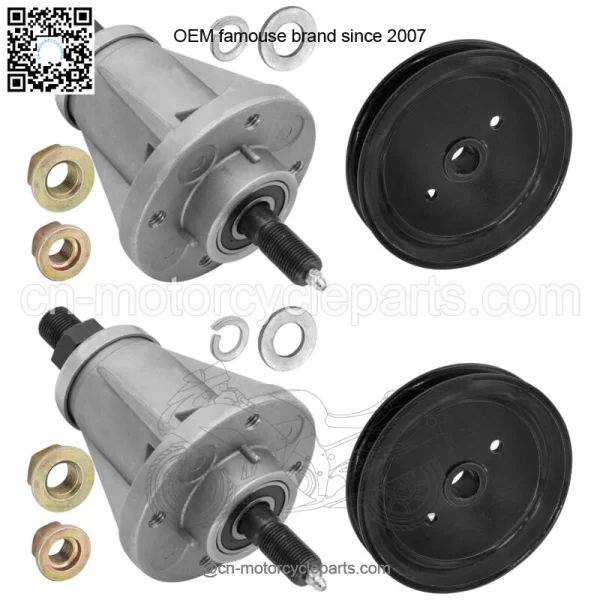 Deck Spindle & Pulley for Toro 05-36MR03 05-36MR04 36" / 05-37SC01 05-37SC02 37" - Image 4