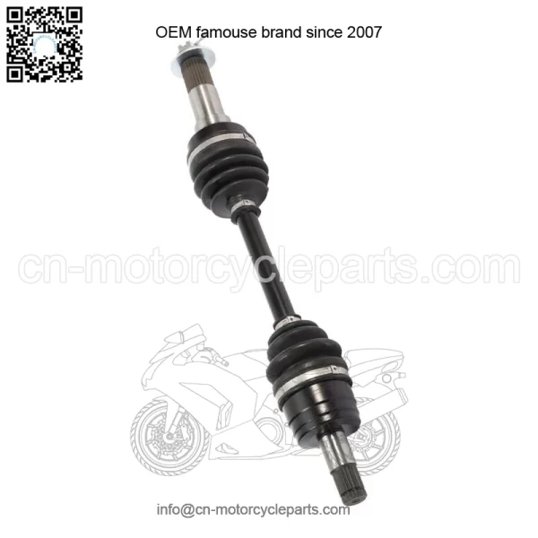 Front CV Axle Shafts Pair 2 for Yamaha YFM400F Kodiak 4x4 YFM450FX Wolverine 4x4 (For: Yamaha) - Image 2