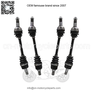 Front and Rear CV Axle Shafts Set of 4 for Yamaha YFM700 Grizzly FI 4x4 Auto (For: Yamaha)