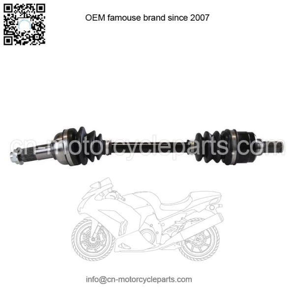 Front and Rear CV Axle Shafts Set of 4 for Yamaha YFM700 Grizzly FI 4x4 Auto (For: Yamaha) - Image 3