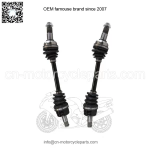 Front CV Axle Shafts Pair 2 for Yamaha YFM700 Grizzly FI 4x4 Auto YFM700K Kodiak (For: Yamaha)