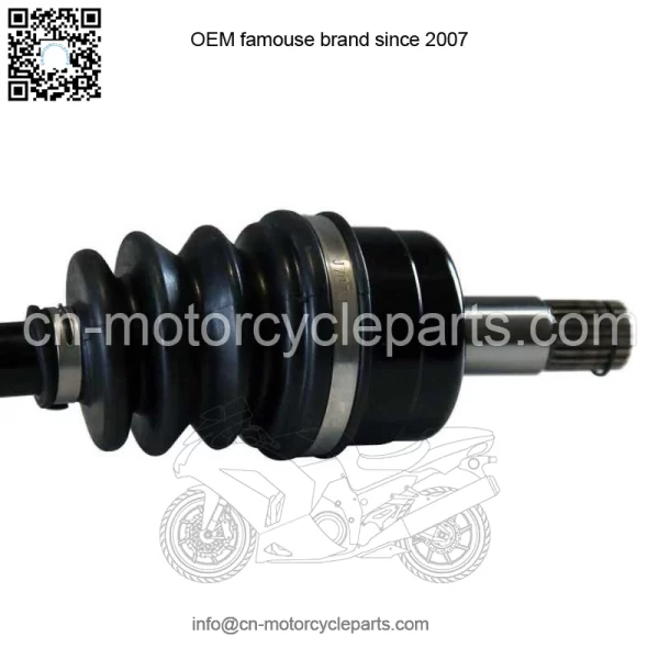 Front CV Axle Shafts Pair 2 for Yamaha YFM700 Grizzly FI 4x4 Auto YFM700K Kodiak (For: Yamaha) - Image 3