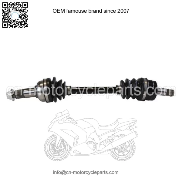 Front CV Axle Shafts Pair 2 for Yamaha YFM700 Grizzly FI 4x4 Auto YFM700K Kodiak (For: Yamaha) - Image 5
